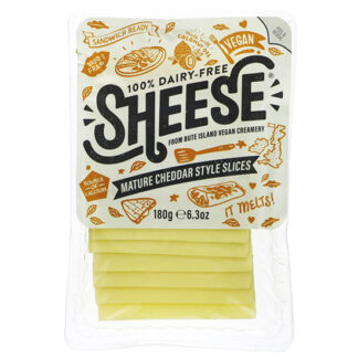 Bute Island Cheddar Style Sheese Slices 180g