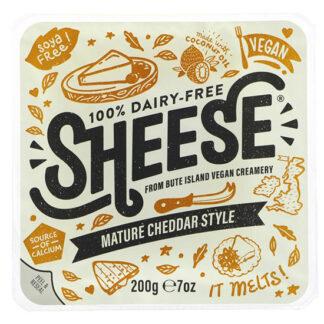 Bute Island Sheese Cheddar Style Block 200g