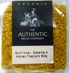 Authentic Bread Co. Sunflower Sesame & Honey Flapjack Organic 90g