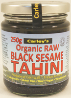 Carley’s Organic Raw Black Sesame Tahini 250g