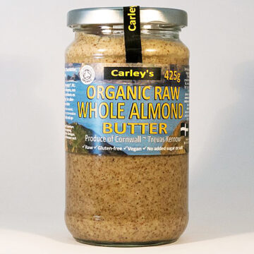 Carley’s Raw Whole Almond Butter Organic 425g