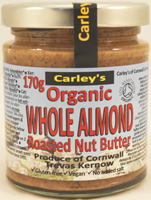 Carley’s Whole Almond Butter Roasted Organic