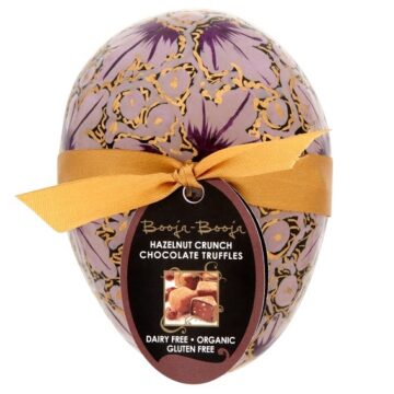 Booja Booja 3 Hazelnut Crunch Truffles in Handpainted Egg