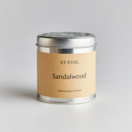 St. Eval Candle Company Sandalwood Candle in a Tin