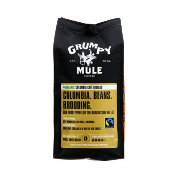 Grumpy Mule Cafe Equidad Colombia Coffee BEANS Organic