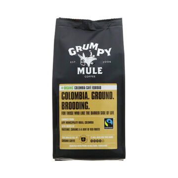 Grumpy Mule Cafe Equidad Colombia Ground Coffee Organic