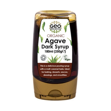 Geo Organics Agave Dark Syrup Organic 180ml