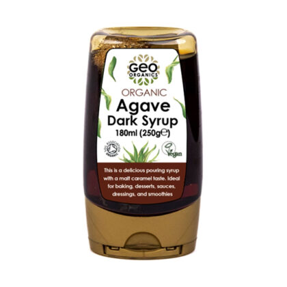 Geo Organics Agave Dark Syrup Organic 180ml
