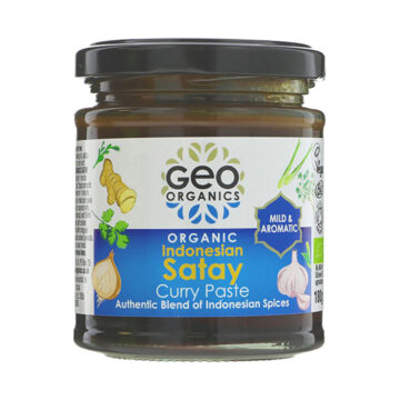 Geo Organics Indonesian Satay Curry Paste 180g