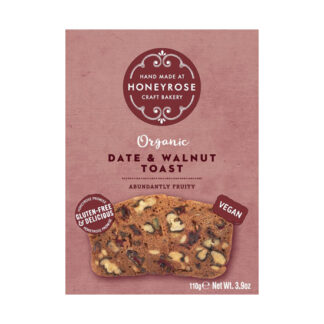 Honeyrose Date & Walnut Toast Organic