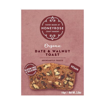 Honeyrose Date & Walnut Toast Organic