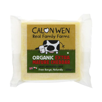 Calon Wen Extra Mature Cheddar Organic 200g