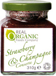 Real Organic Foods Company Strawberry & Champagne Conserve