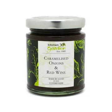 Kitchen Garden Preserves Caramelised Onions With Red Wine 200g