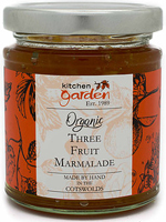 Kitchen Garden Fine Cut Three Fruit Marmalade Organic