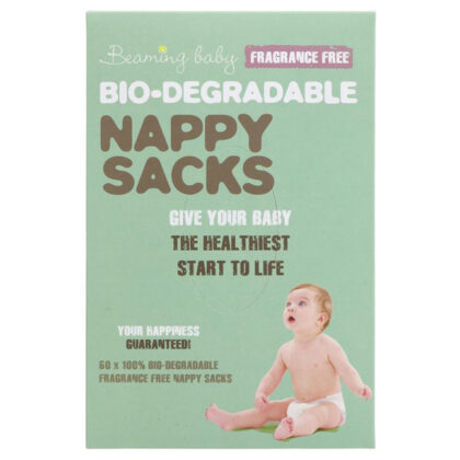 Beaming Baby Biodegradable Nappy Sacks Fragrance Free