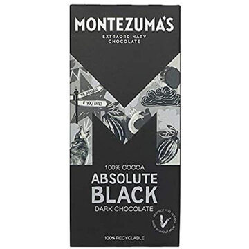 Montezuma’s Absolute Black With Almonds 90g