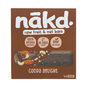 Nakd Raw Cocoa Delight Bars 35g x 4