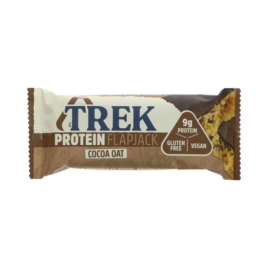Trek Cocoa Oat Protein Flapjack The Natural Grocery Store