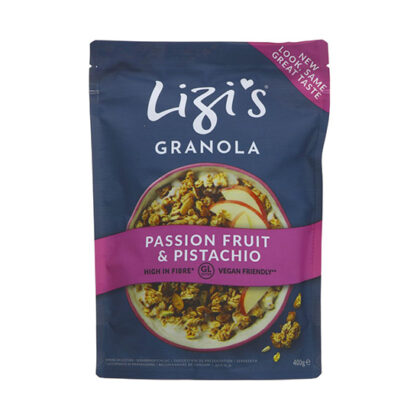 Lizi’s Granola Passionfruit Pistachio Toasted Cereal 400g