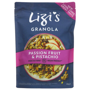 Lizi’s Granola Passionfruit Pistachio Toasted Cereal