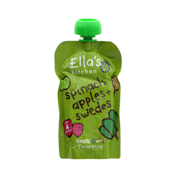 Ella’s Kitchen Spinach Apple & Swede Baby Food Organic