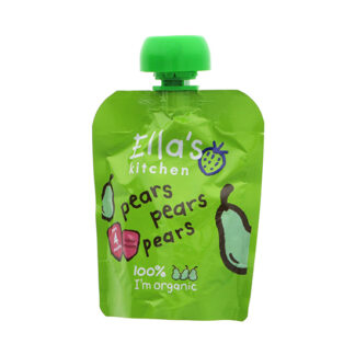 Ella's Kitchen Pears Pears Pears Smooth Puree 4+ Months