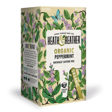 Heath & Heather Peppermint Herbal Infusions Organic