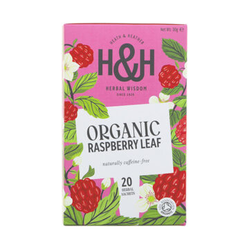 Heath & Heather Raspberry Leaf Tea Organic 20 bags