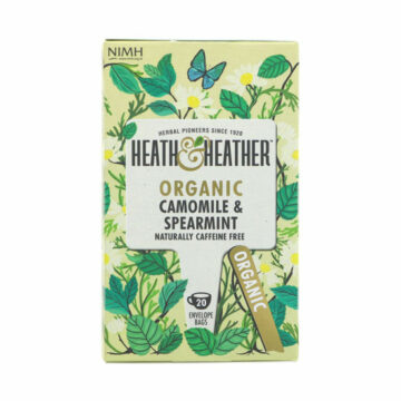 Heath & Heather Camomile & Spearmint Infusions Organic