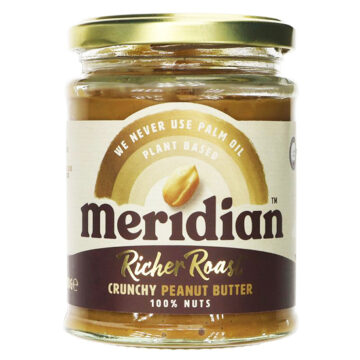 Meridian Rich Roast Crunchy Peanut Butter