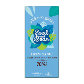 Seed & Bean Co. Cornish Sea Salt Extra Dark Chocolate