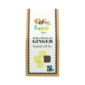 Cocoa Loco Dark Chocolate Ginger Organic