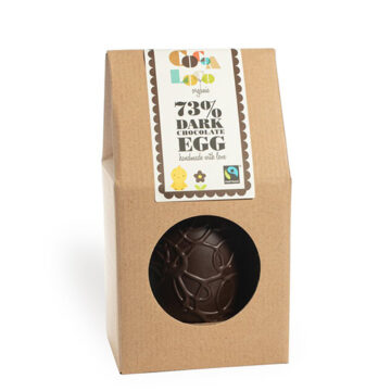 Cocoa Loco 73% Dark Chocolate Egg Organic