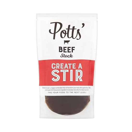 Potts' Quick To Cook Beef Stock 400g The Natural Grocery Store