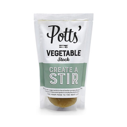 Potts’ Quick To Cook Vegetable Stock 400g