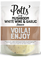 Pott’s Mushroom White Wine & Garlic Sauce