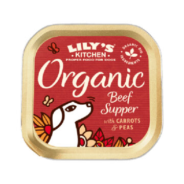 Lily’s Kitchen Beef & Spelt Supper Dog Food Organic 150g