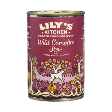 Lily’s Kitchen Wild Campfire Stew Tinned Dog Food 400g