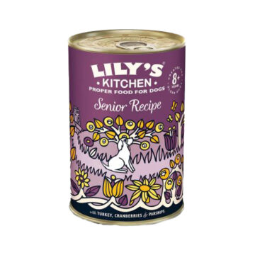 Lily’s Kitchen Senior Recipe for Wise & Wonderful Dogs Tinned Food 400g