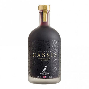 White Heron British Cassis Blackcurrant Liqueur 500ml