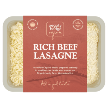 Pegoty Hedge Beef Lasagne 400g