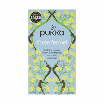 Pukka ‘Three Fennel’ Teabags Organic