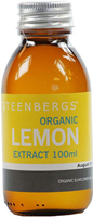 Steenbergs Lemon Extract Organic 100ml