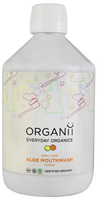 Organii Aloe Mouthwash Citrus Organic