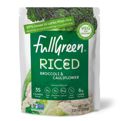 Full Green Cauli Rice with Broccoli