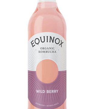 Equinox Kombucha Wild Berry Tea Organic 275ml