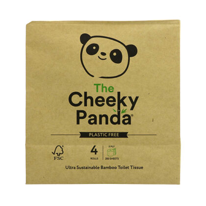 The Cheeky Panda Classic Toilet Tissue ~ 4 Pack