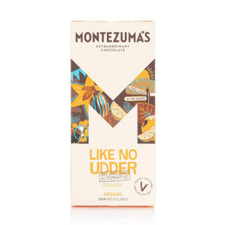 Montezuma's Like No Udder Orange Milk Chocolate Organic 90g