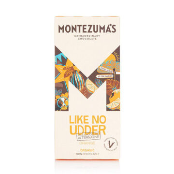 Montezuma’s Like No Udder Orange Milk Chocolate Organic 90g